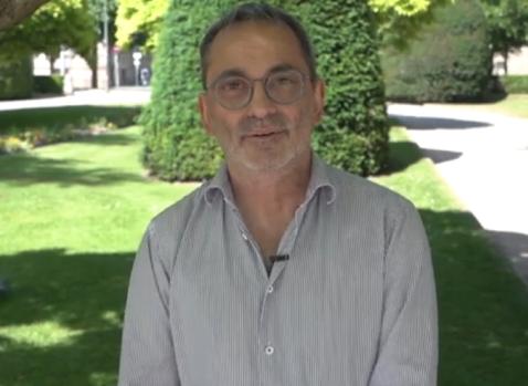 Photographie de Jean-Michel Mangel, président de Via Storia